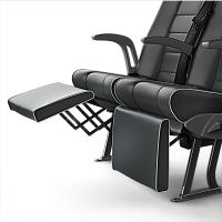 Poggiagambe a pantografo