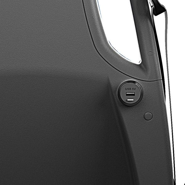 Usb integrated in the back panel