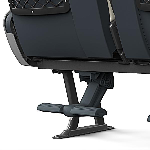 Multiposition footrest